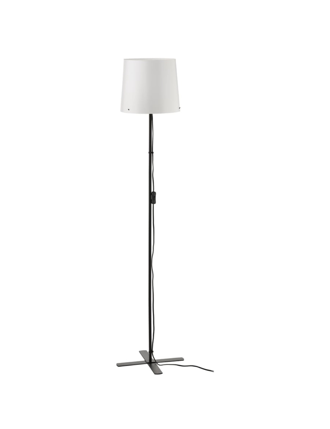 IKEA BARLAST Floor Lamp + 1 Bulb