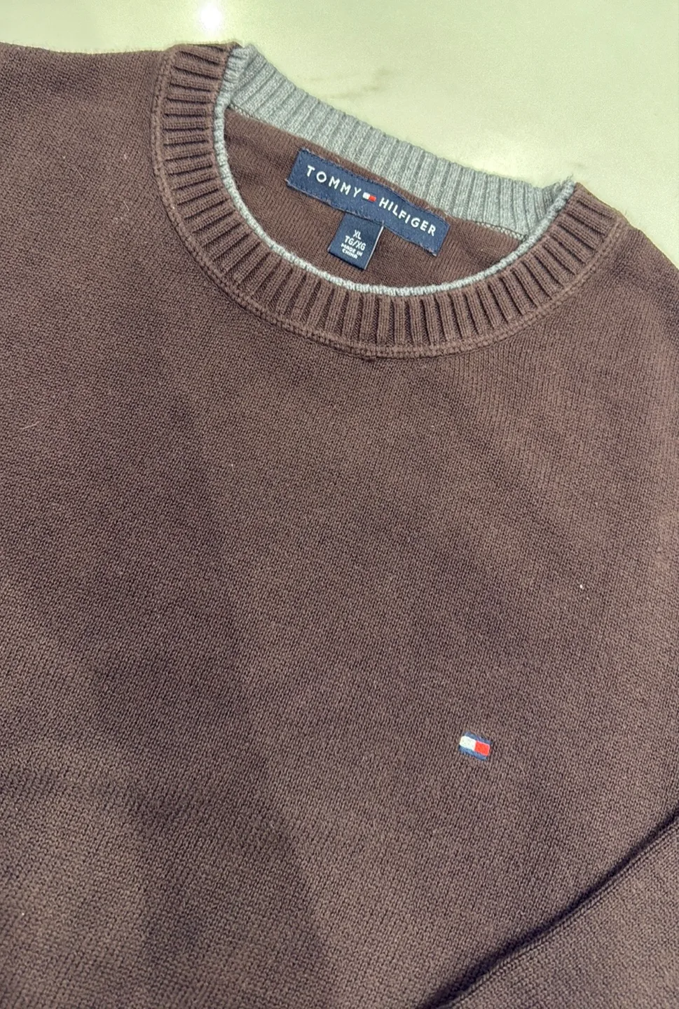 Tommy Hilfiger Brown Sweater image indicator(2)