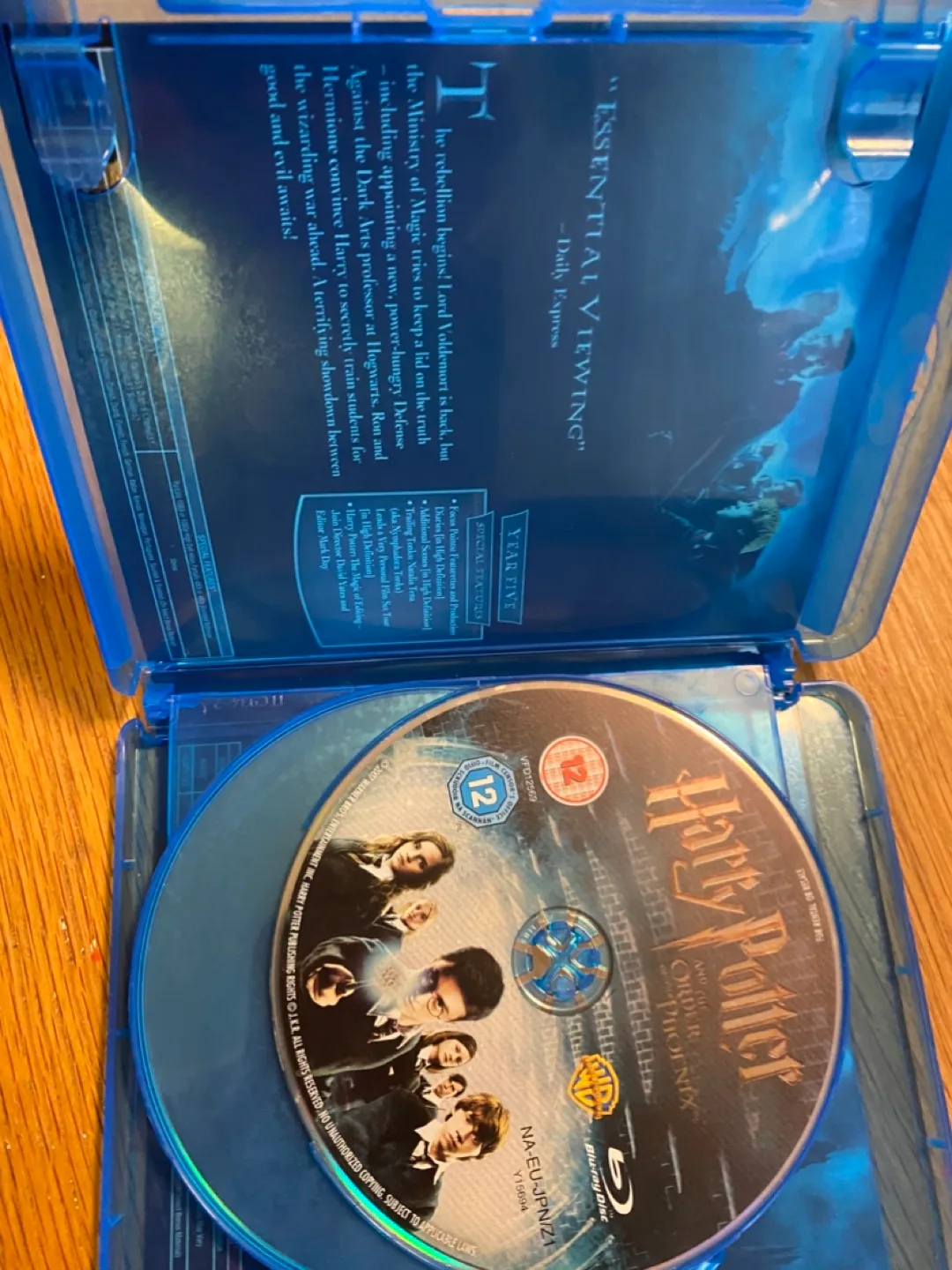 Harry Potter Complete 8 Film Collection Blu-ray image indicator(7)