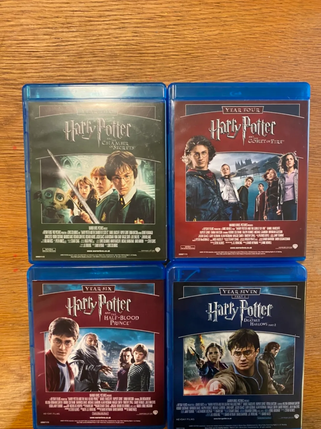 Harry Potter Complete 8 Film Collection Blu-ray image indicator(10)