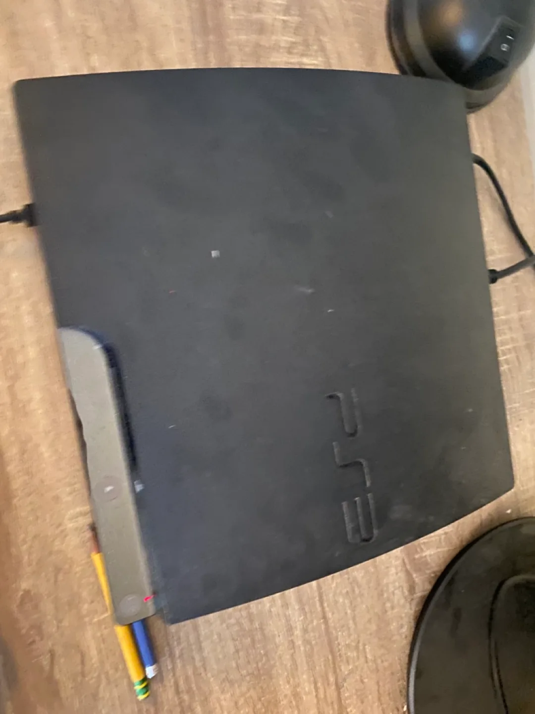 PS3 Console and 3 Controllers