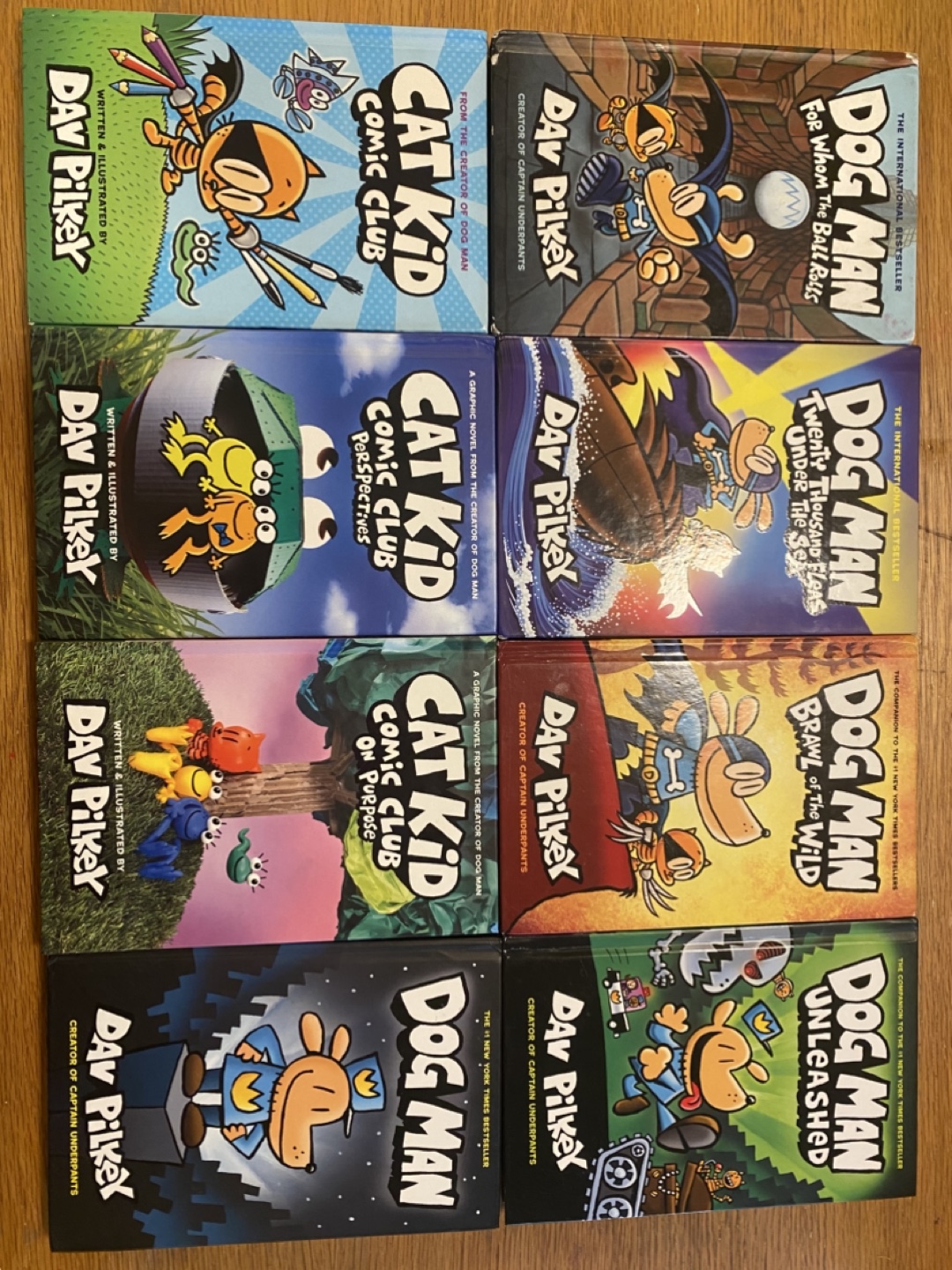 Dog Man and Cat Kid Comic Club Books