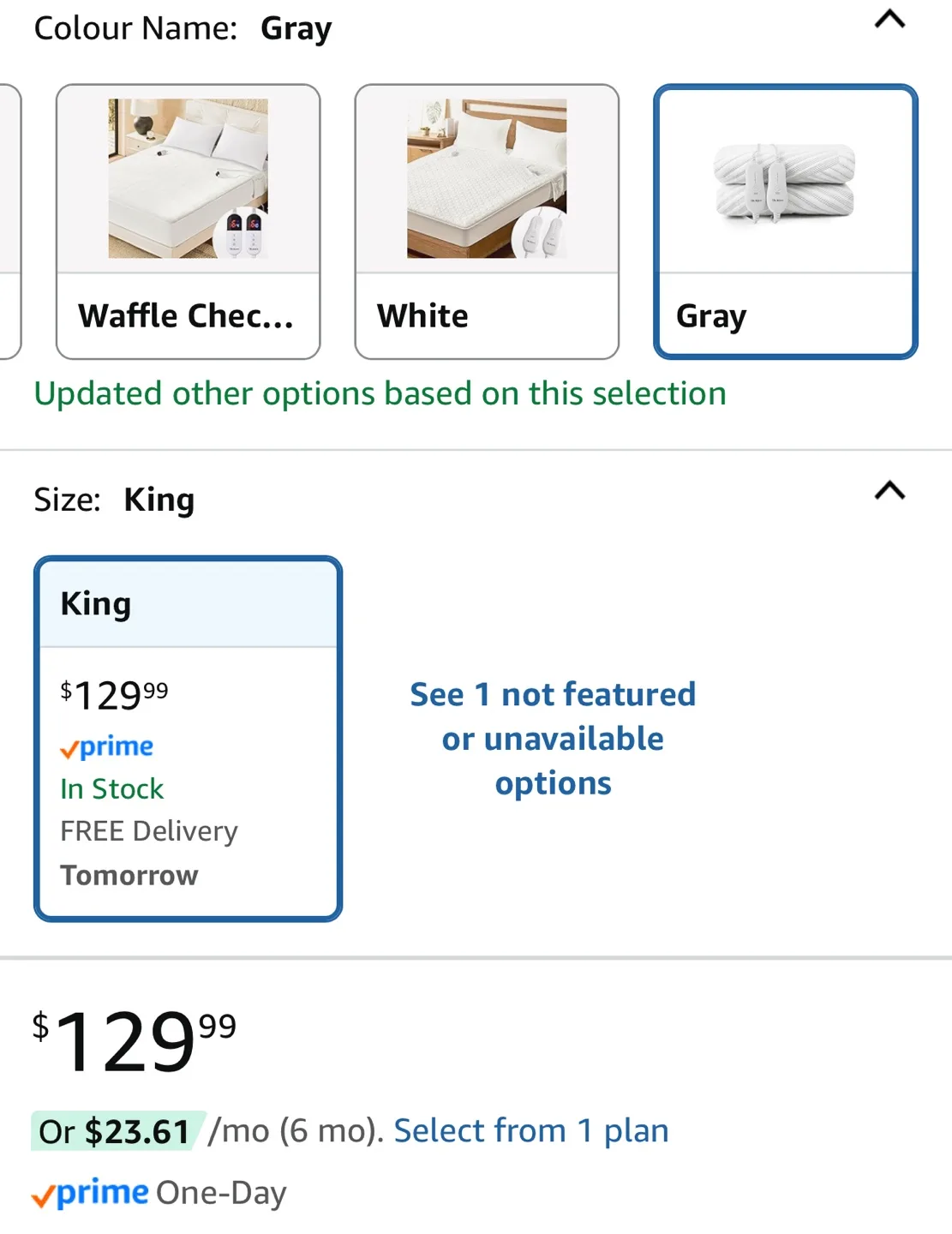 Blunique King Size Heated Blanket image indicator(2)