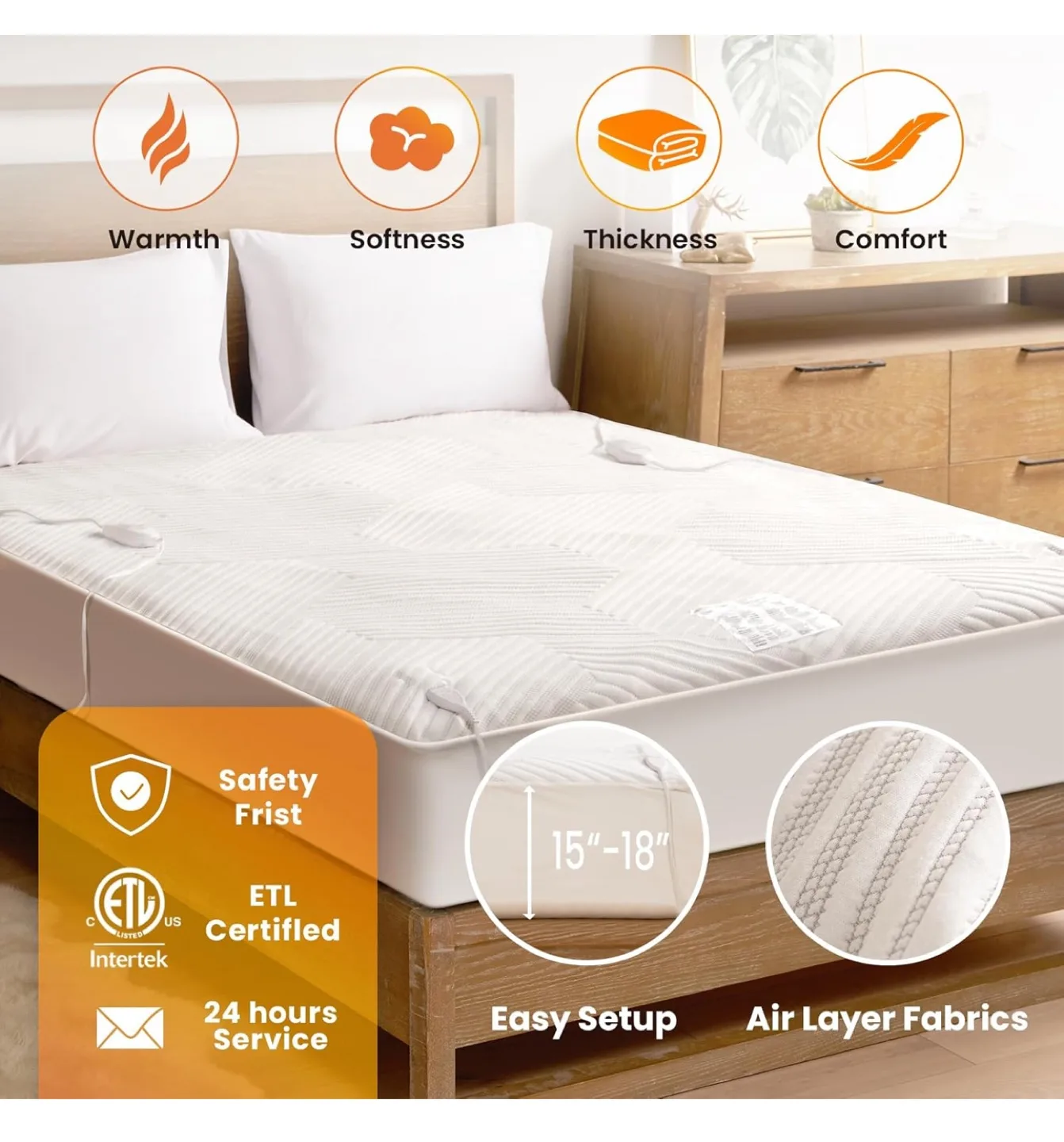 Blunique King Size Heated Blanket image indicator(6)