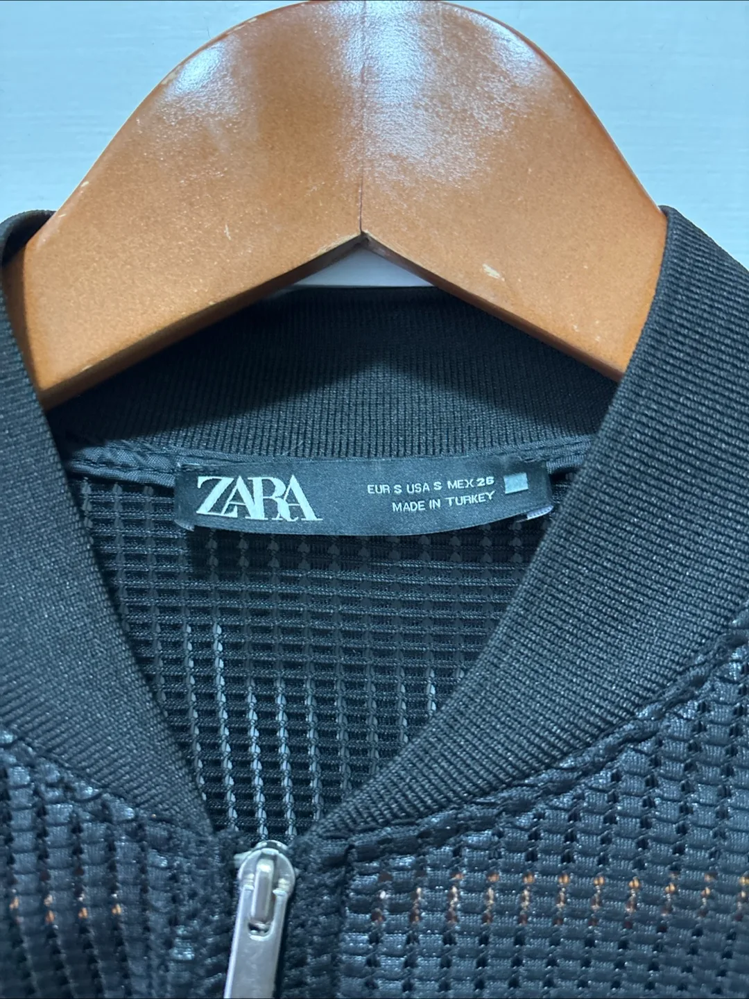 Zara Black Bomber Jacket image indicator(2)