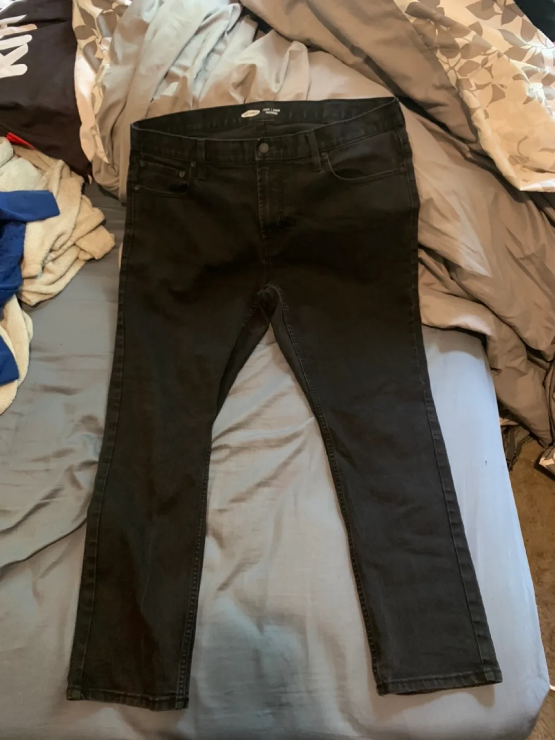 Old Navy Skinny Black Jeans Large thumbnail