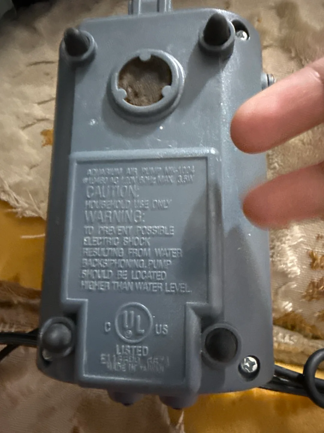 Jet Stream 3500 Aquarium Air Pump image indicator(2)