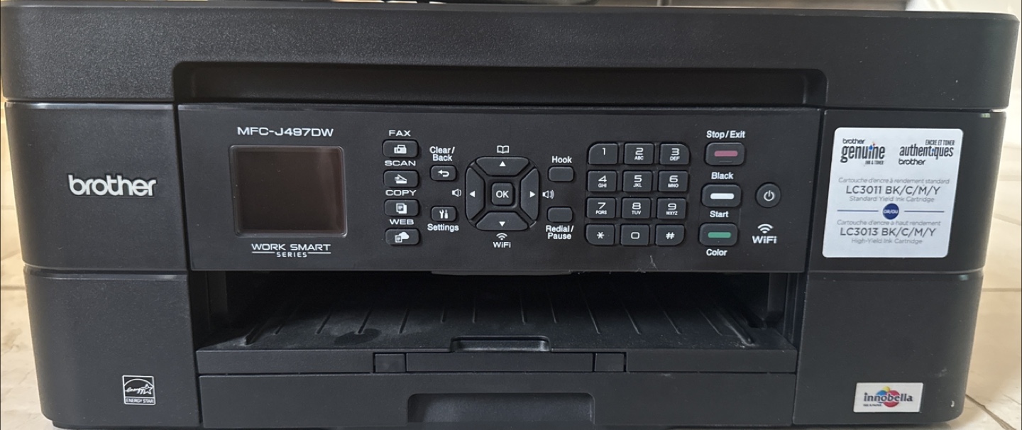 Brother MFC-J497DW All-in-One Printer
