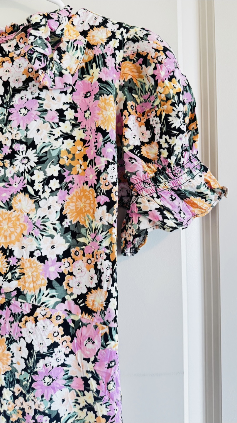 Floral Midi Dress - photo 4