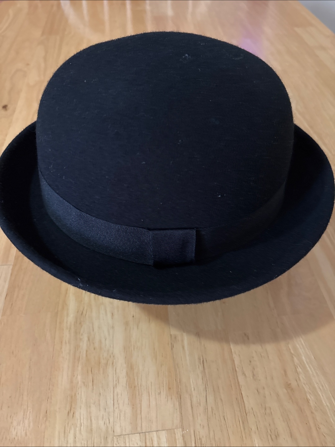 H&M Black Derby Hat