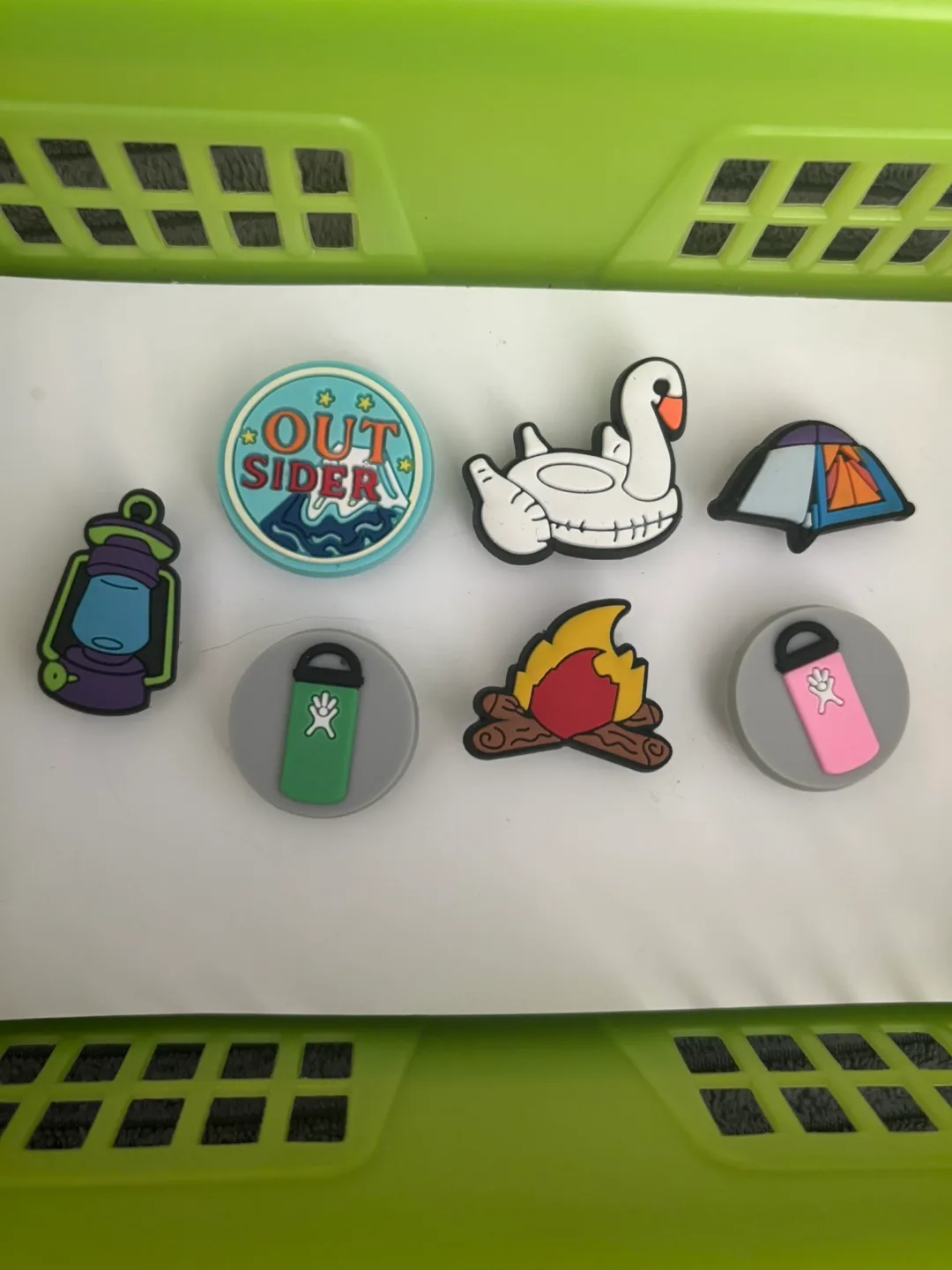 Seven Jibbitz Charms - Camping thumbnail