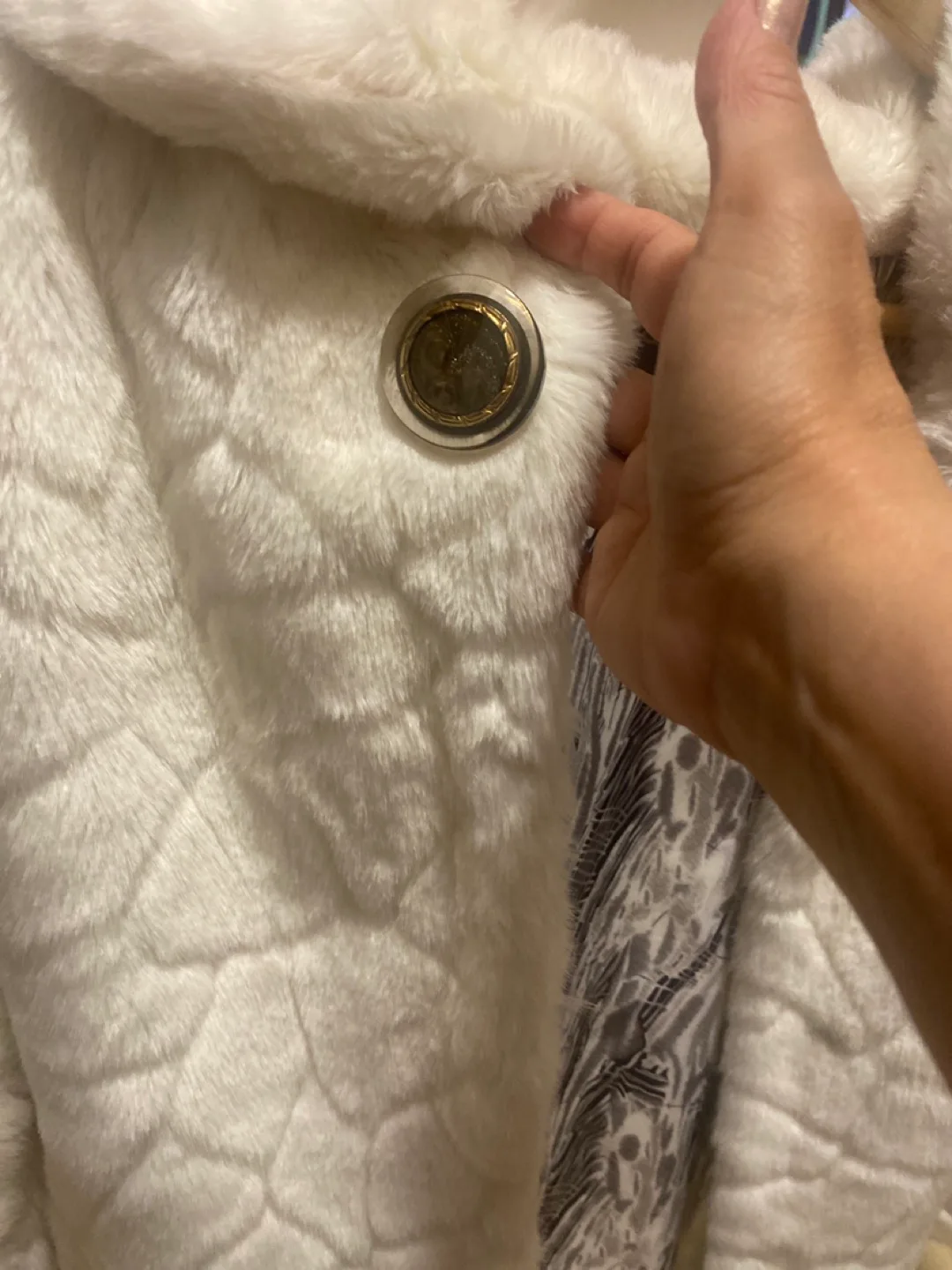 Faux Fur Cape Jacket image indicator(3)