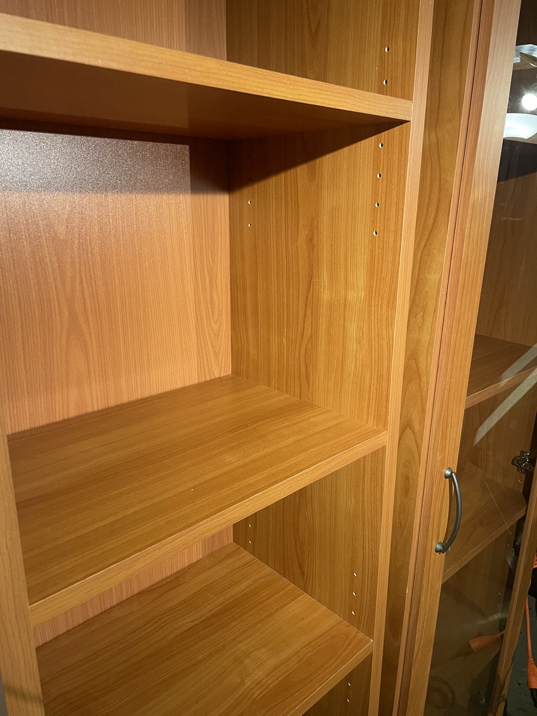Set of Tall Wooden Bookcases - photo 5