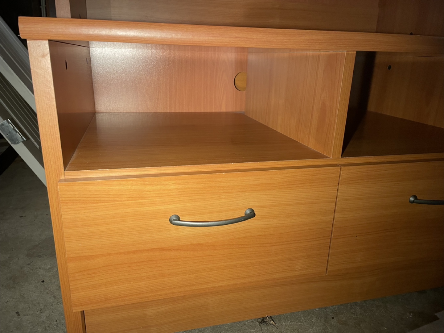 Wooden Entertainment Center - photo 5