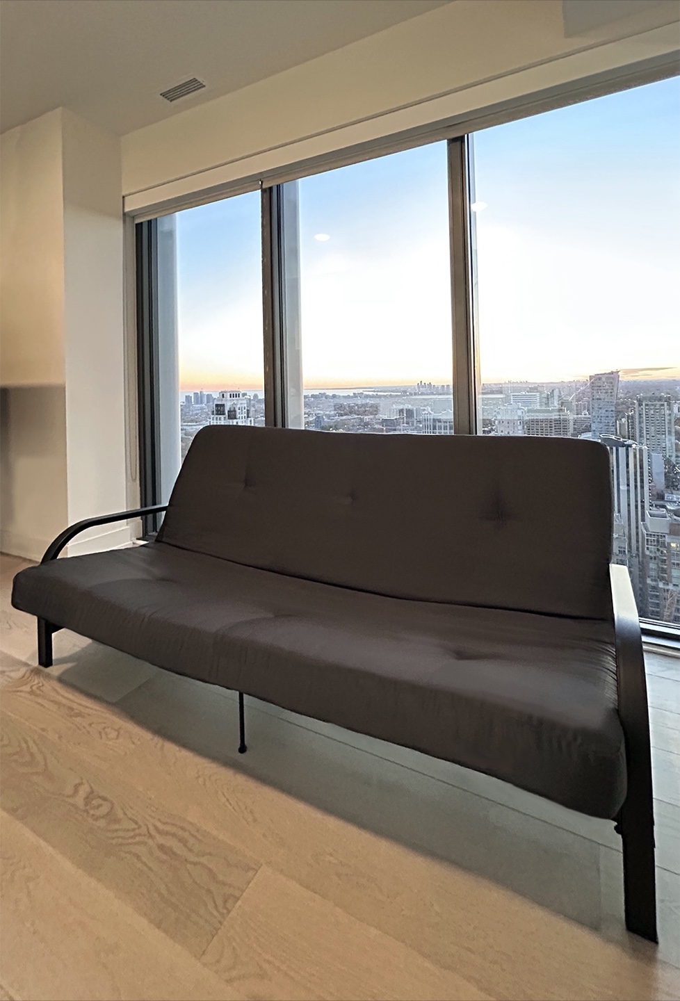 Futon (Sofa/Bed) - Dark Grey - photo 2