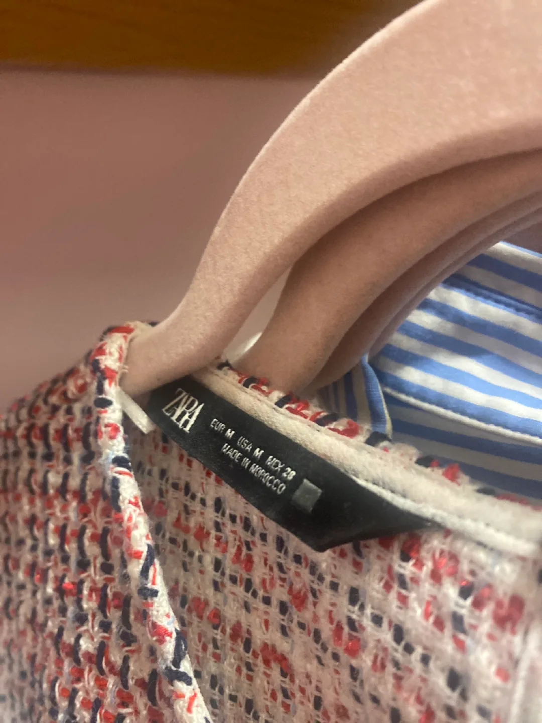 Zara Tweed Top image indicator(3)