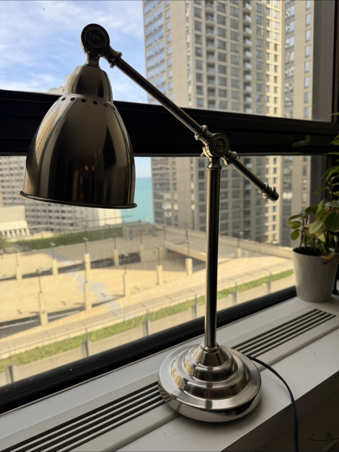 Adjustable Stainless Steel Desk Lamp - photo 5