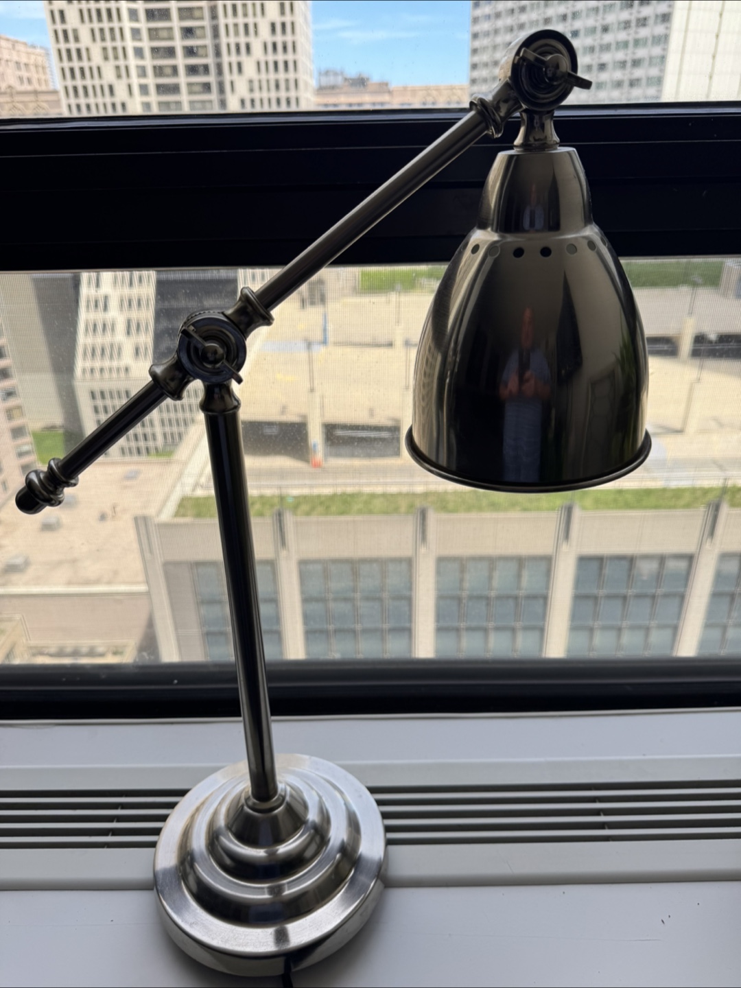 Adjustable Stainless Steel Desk Lamp - photo 4