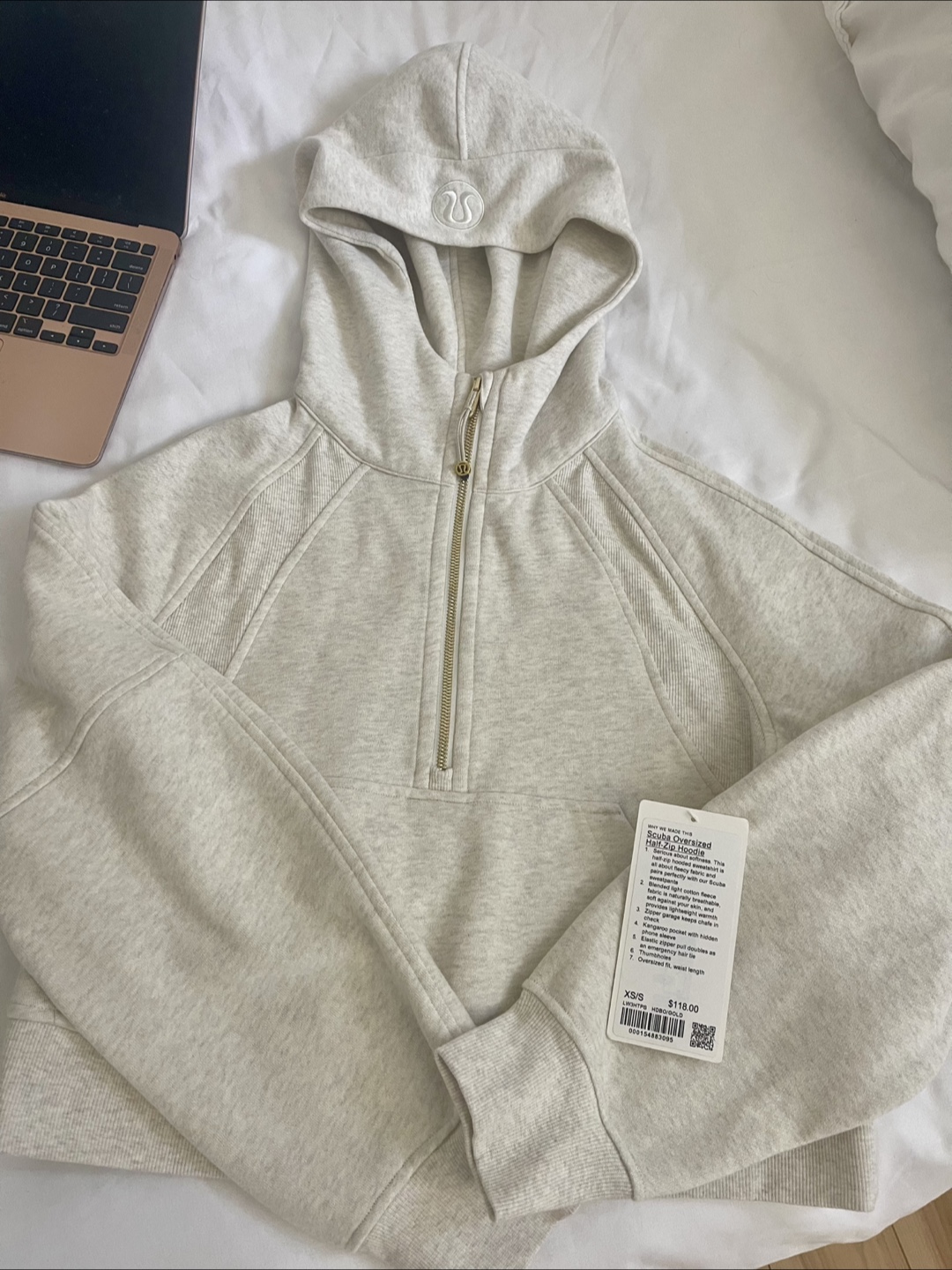 Lululemon Scuba Oversized Half-Zip Hoodie