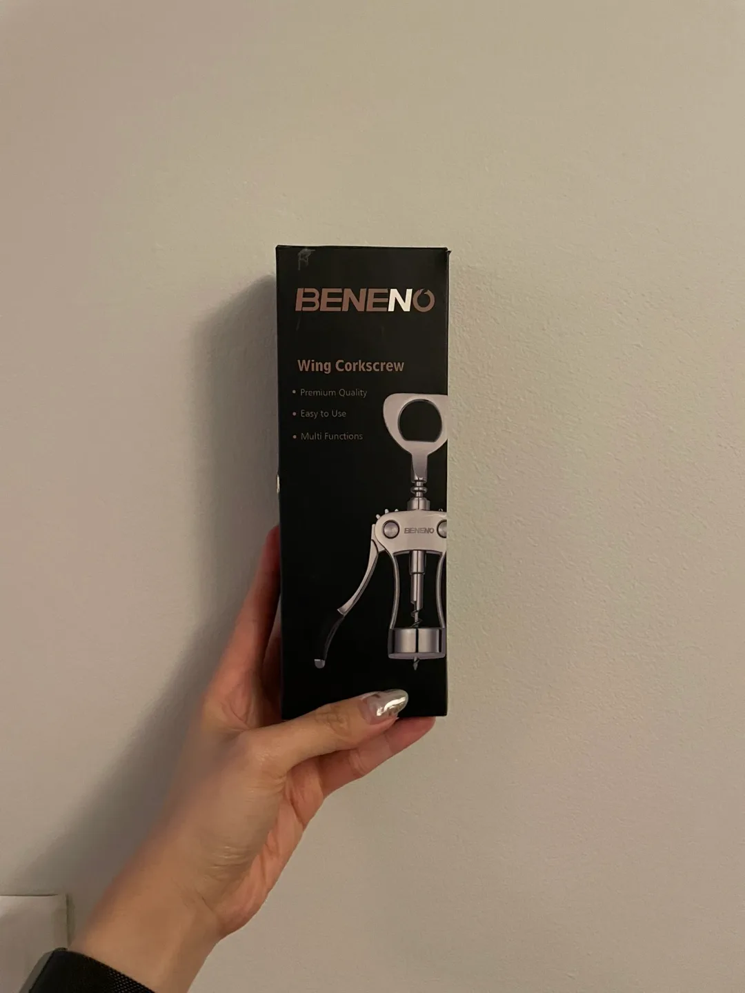 BENENO Wing Corkscrew / Bottle Opener / Wine thumbnail