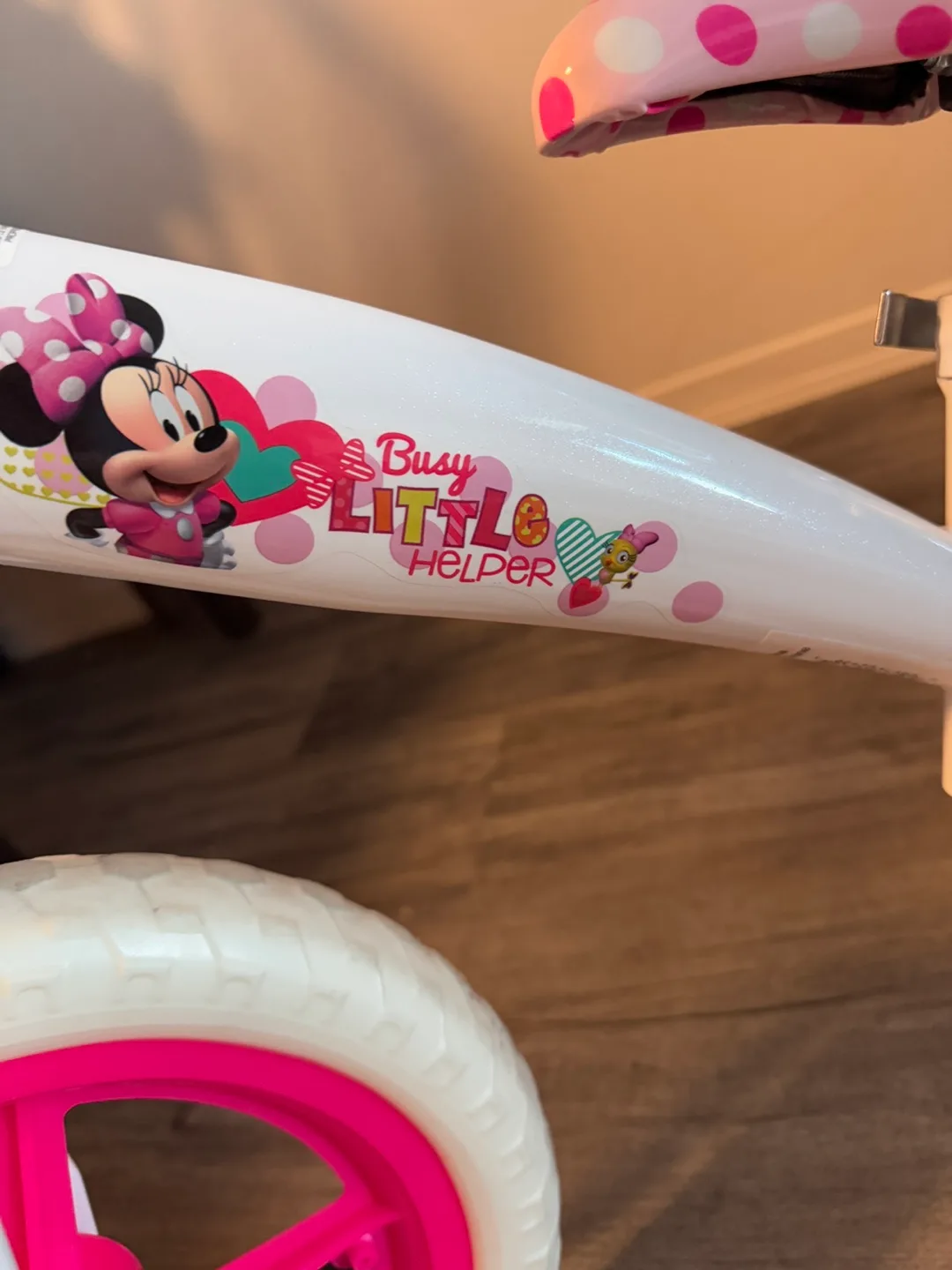 Minnie Mouse Toddler Balance Bike 💚 image indicator(2)