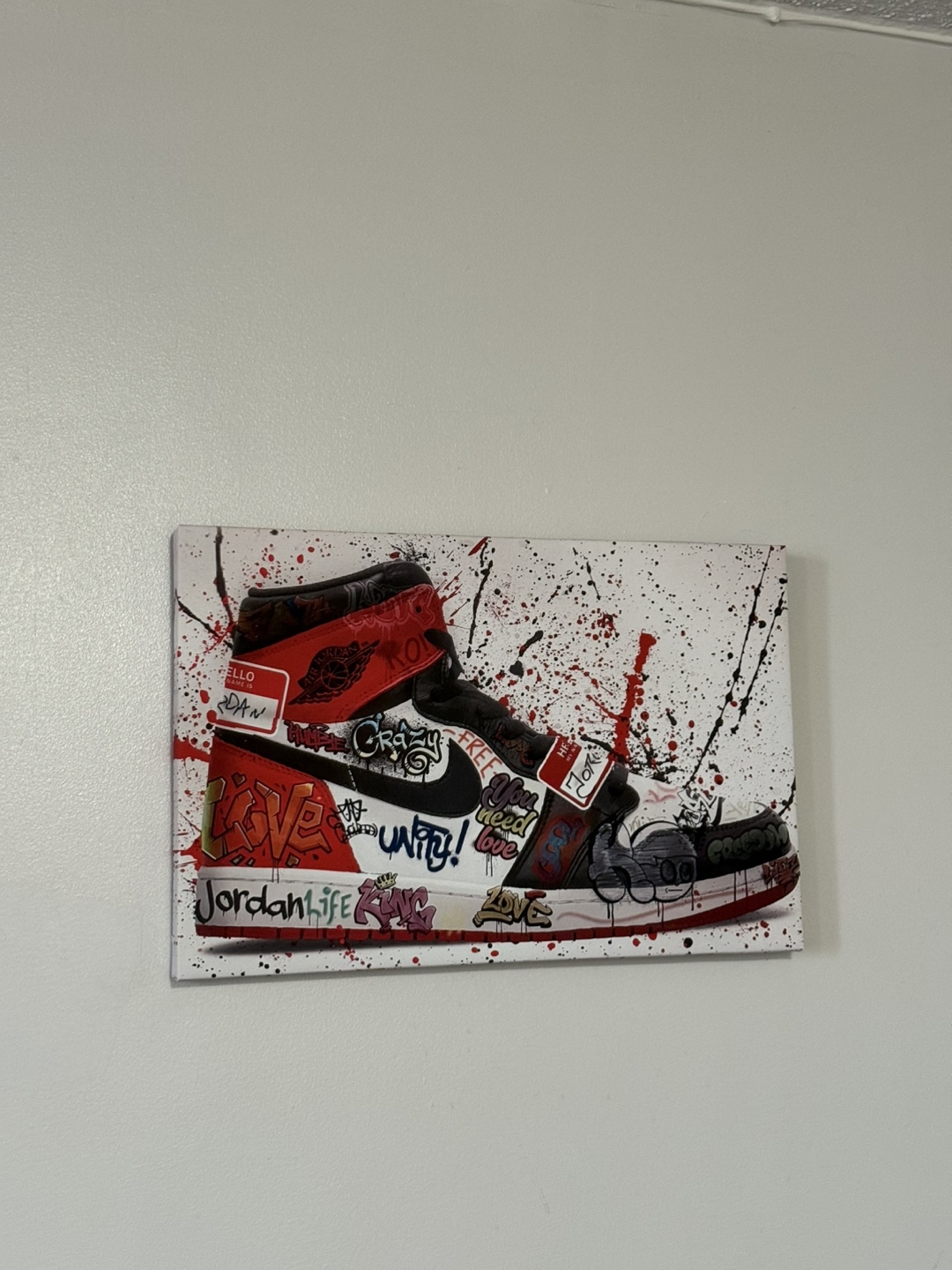 Air Jordan 1 Art Canvas - photo 2