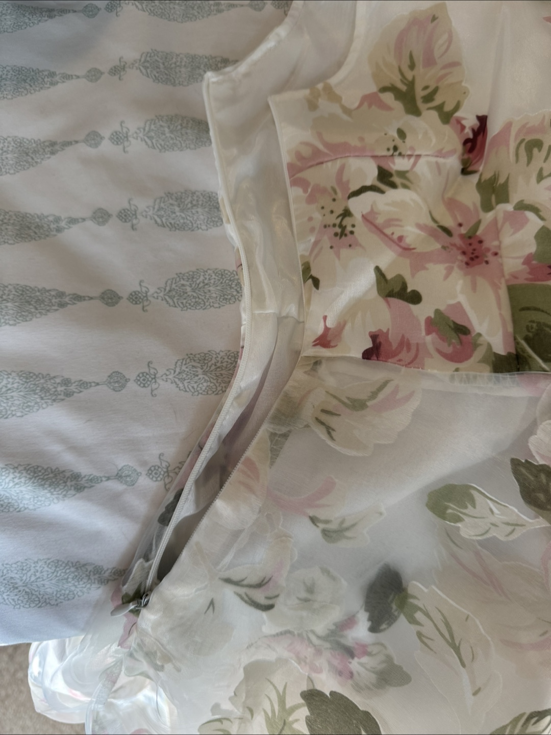Korean style Floral Dress - photo 5