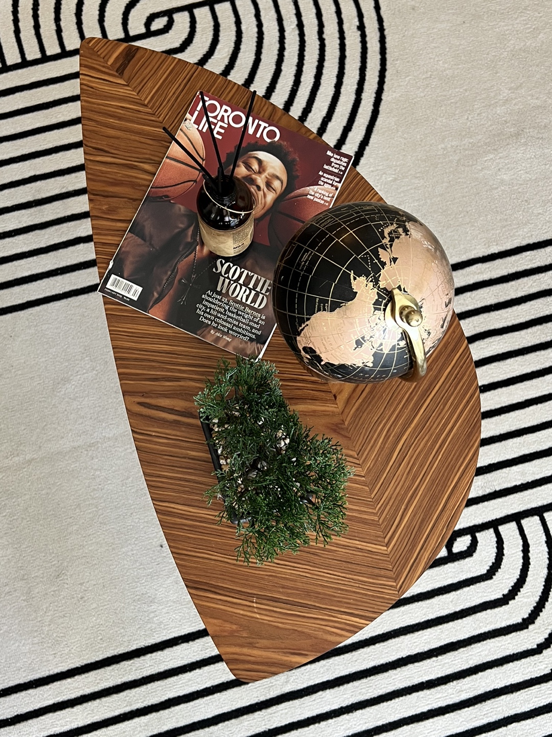 Zebrawood-Inspired Modernist Coffee Table - photo 2