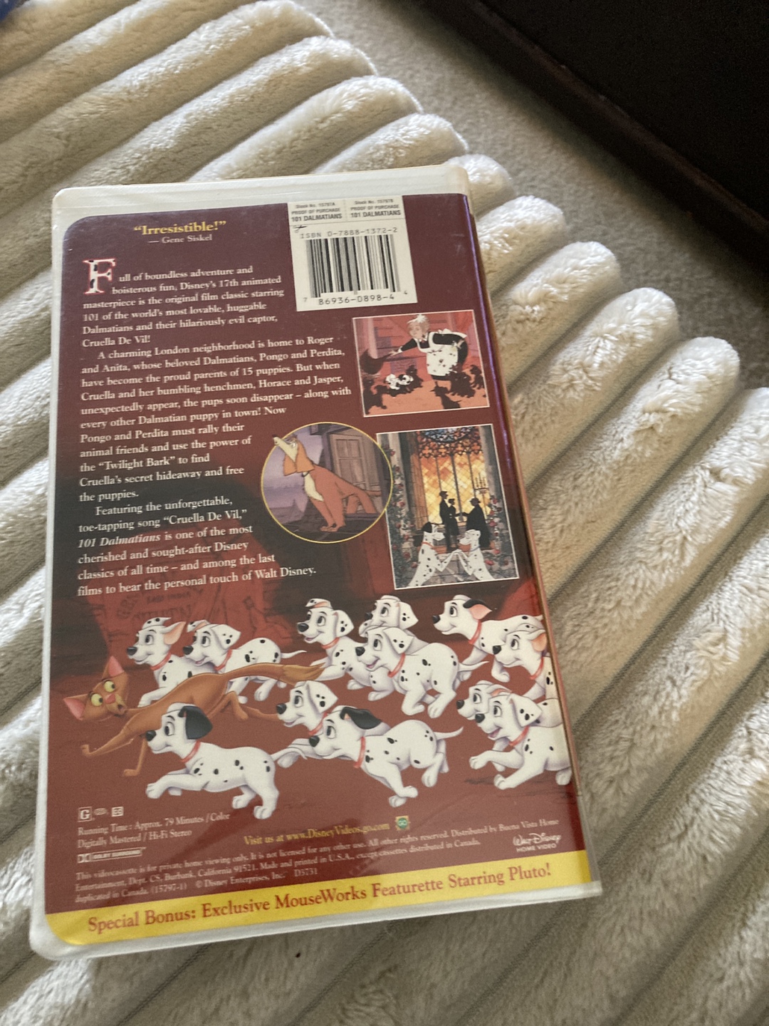 101 Dalmatians VHS - photo 3