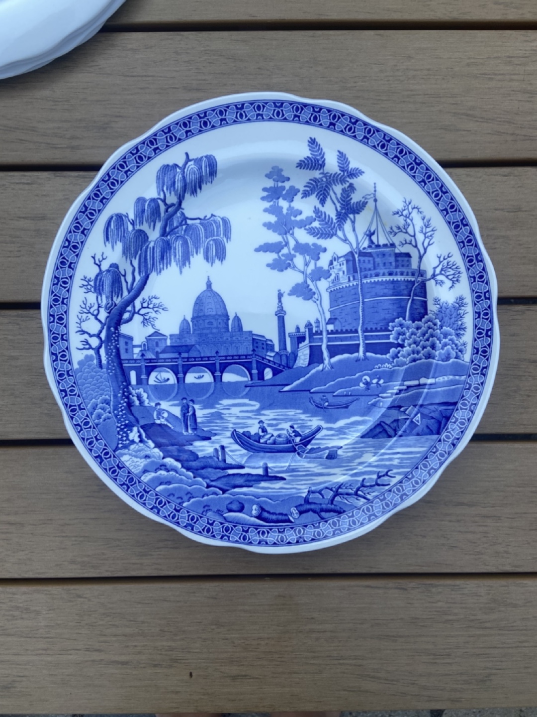 10 Fine China Spode Blue Room Dining Plates - photo 5