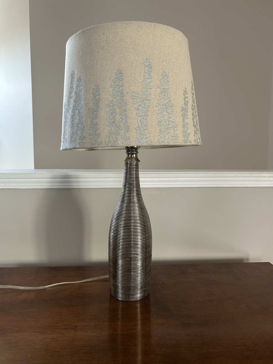 Silver Base Table Lamp 🥕