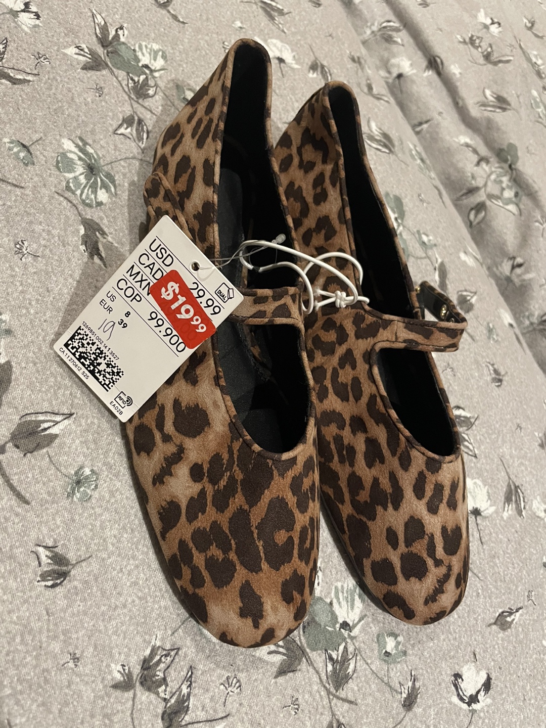Leopard Print Mary Jane Flats - photo 3