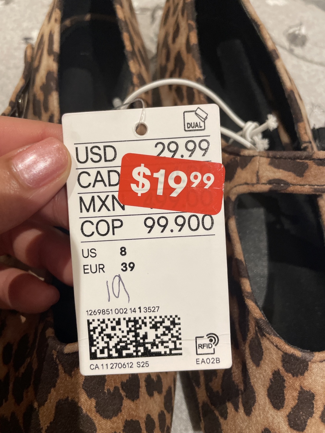 Leopard Print Mary Jane Flats - photo 4
