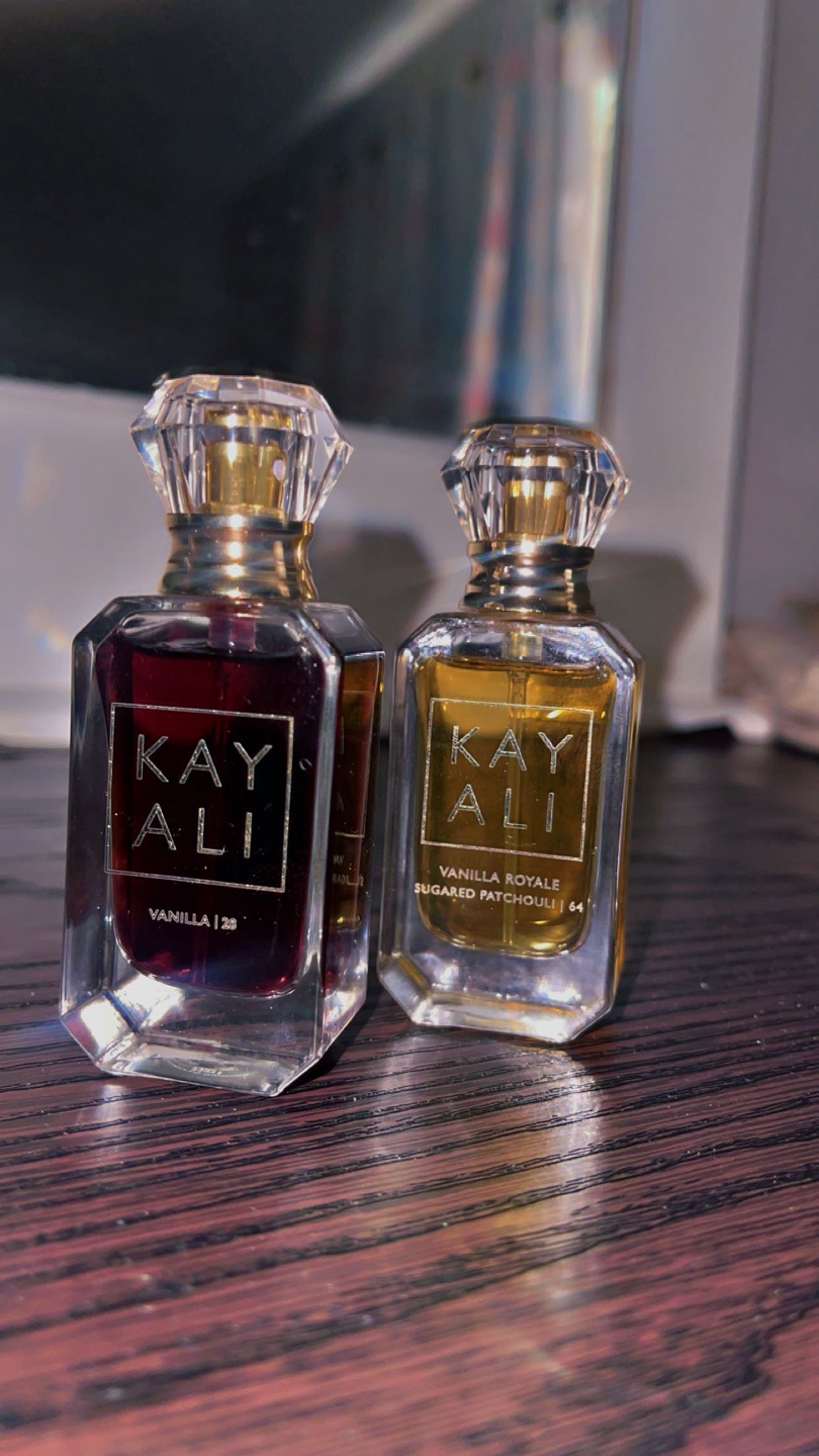 KAYALI Vanilla 28 and Vanilla Royale Travel Perfumes💚
