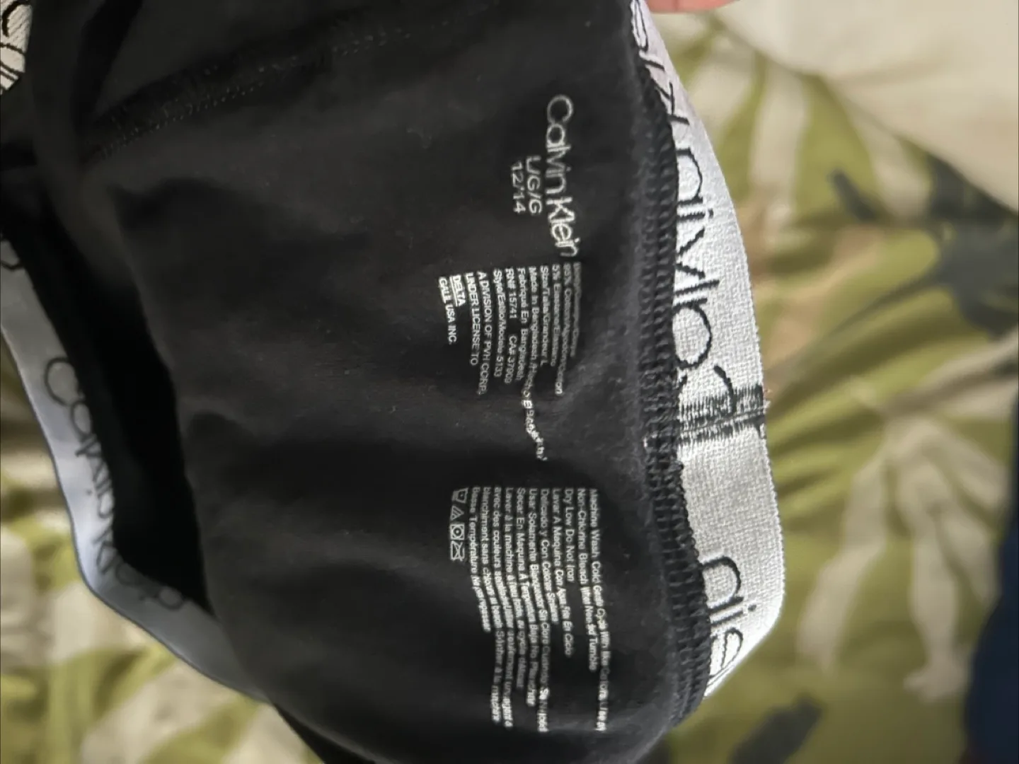 Calvin Klein Black Underwear thumbnail