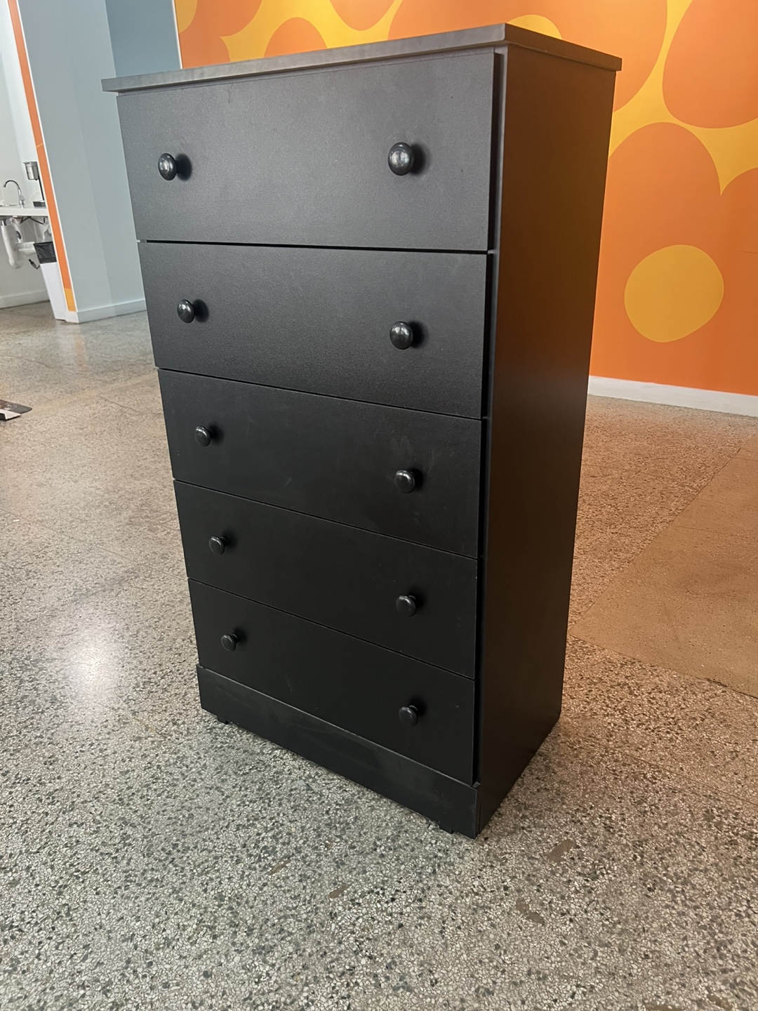 Black Dresser With Drawers - photo 5