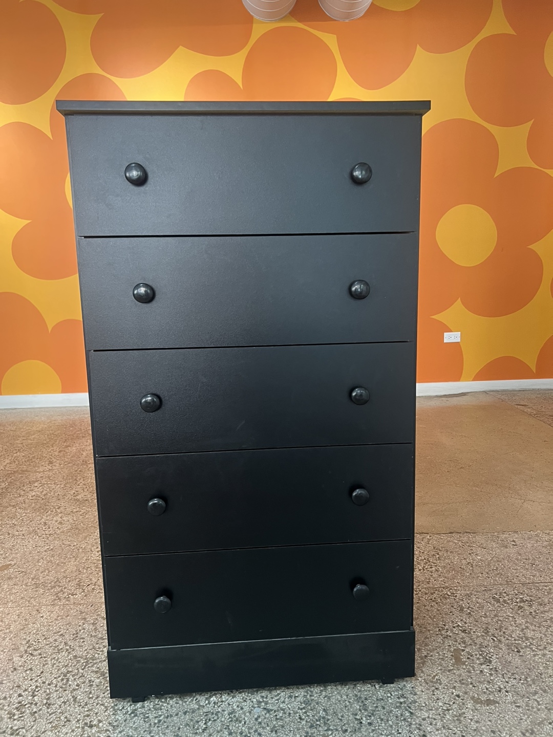 Black Dresser With Drawers