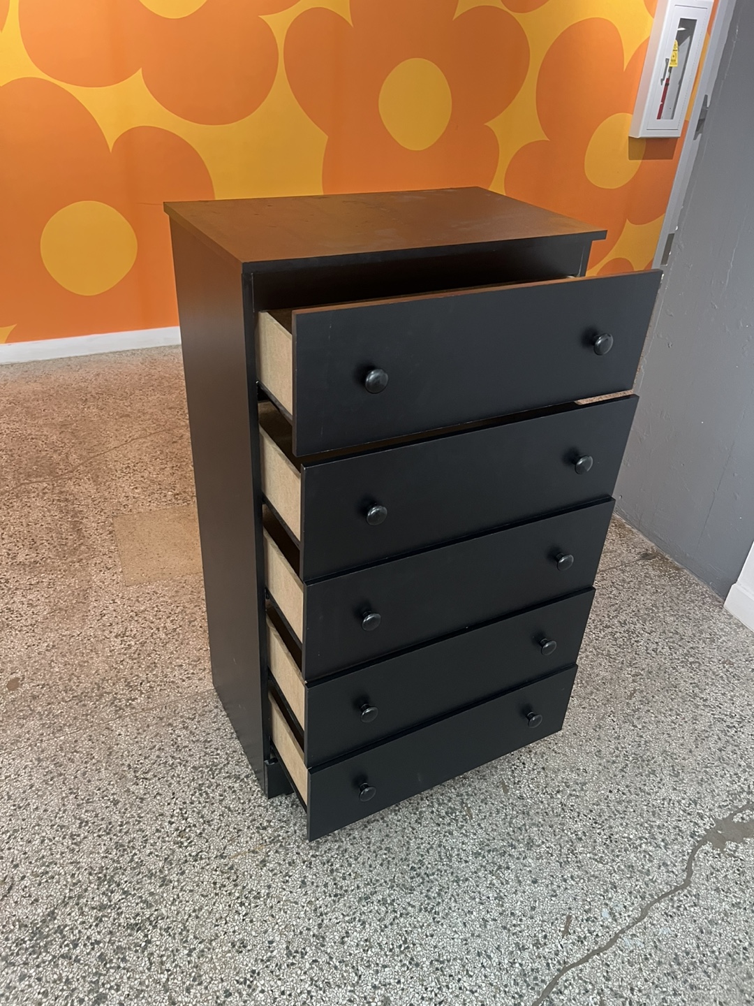 Black Dresser With Drawers - photo 4