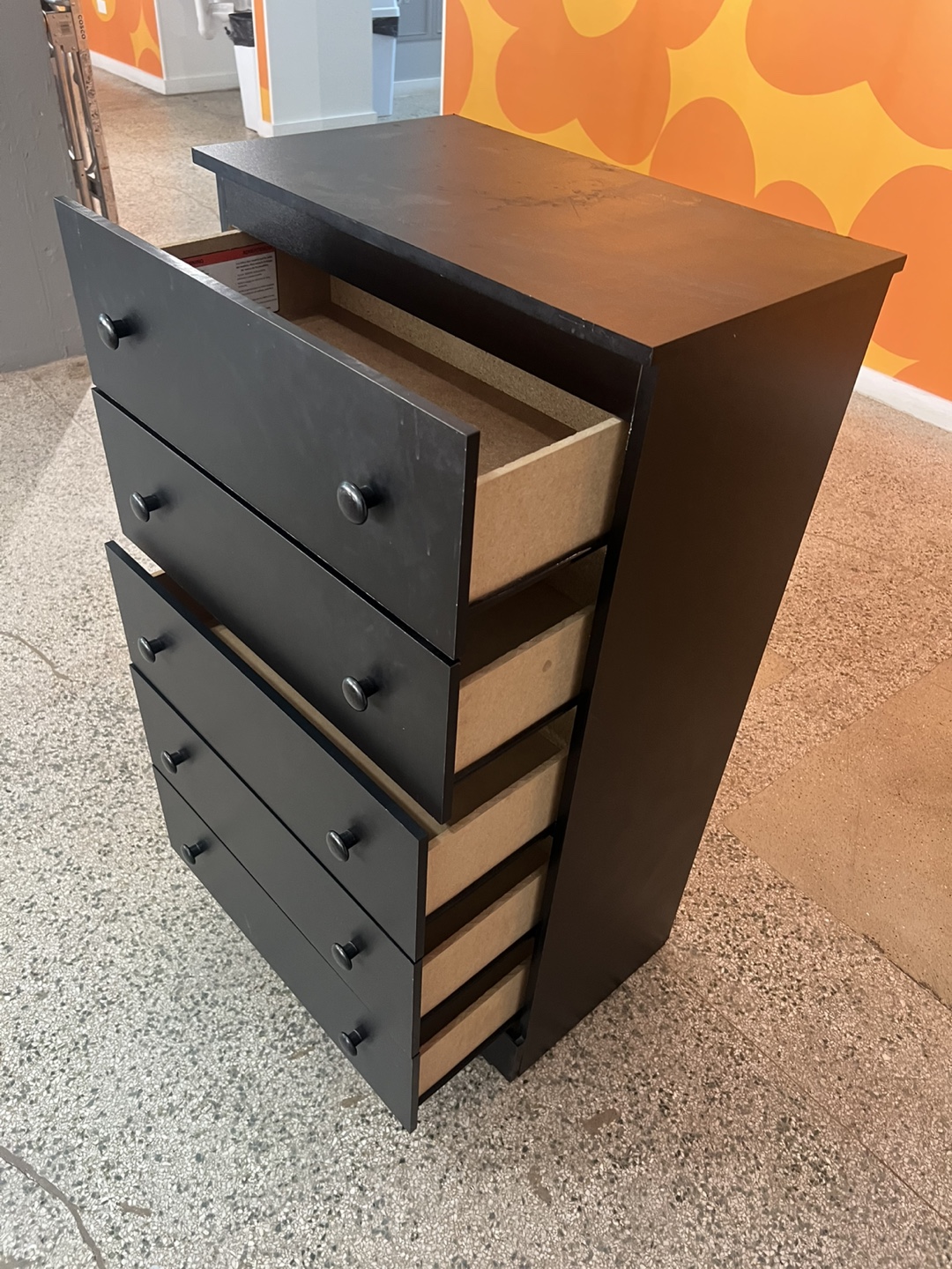 Black Dresser With Drawers - photo 3