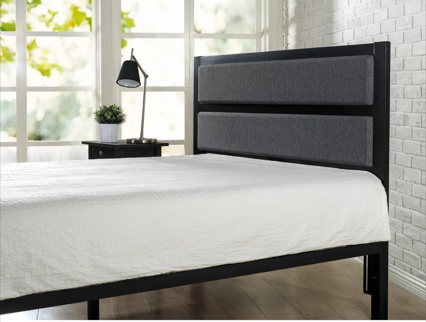 Bed Frame and Headboard Set