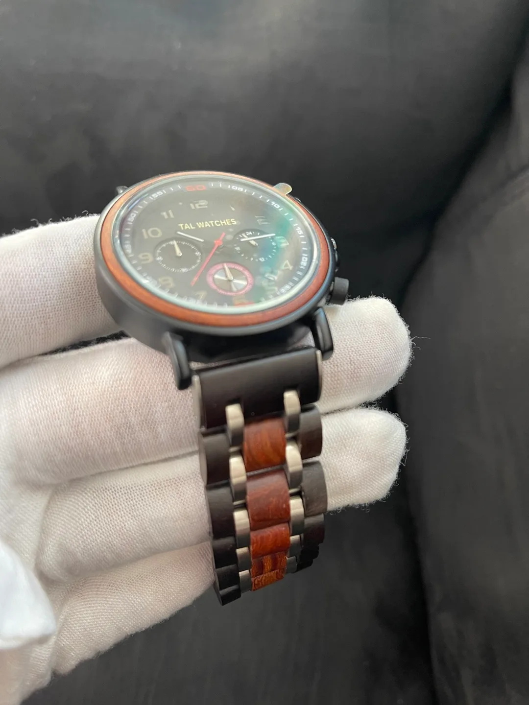 TAL WATCHES Wooden Bassy image indicator(6)