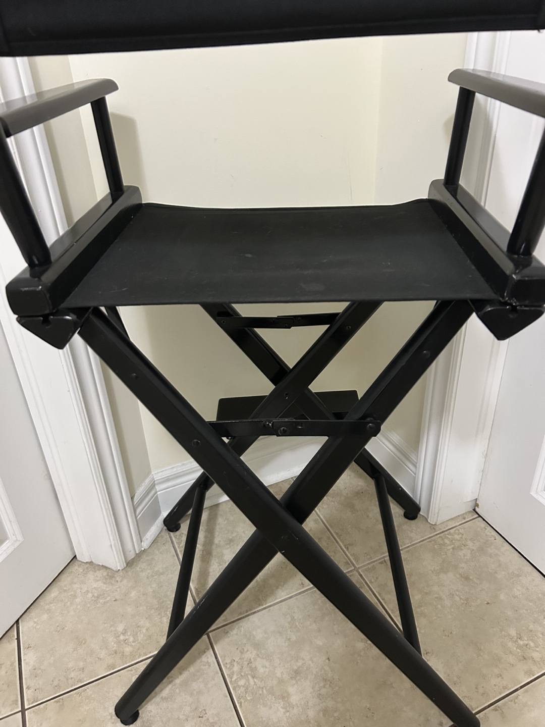 Black Director's/Make Up Chair - photo 5