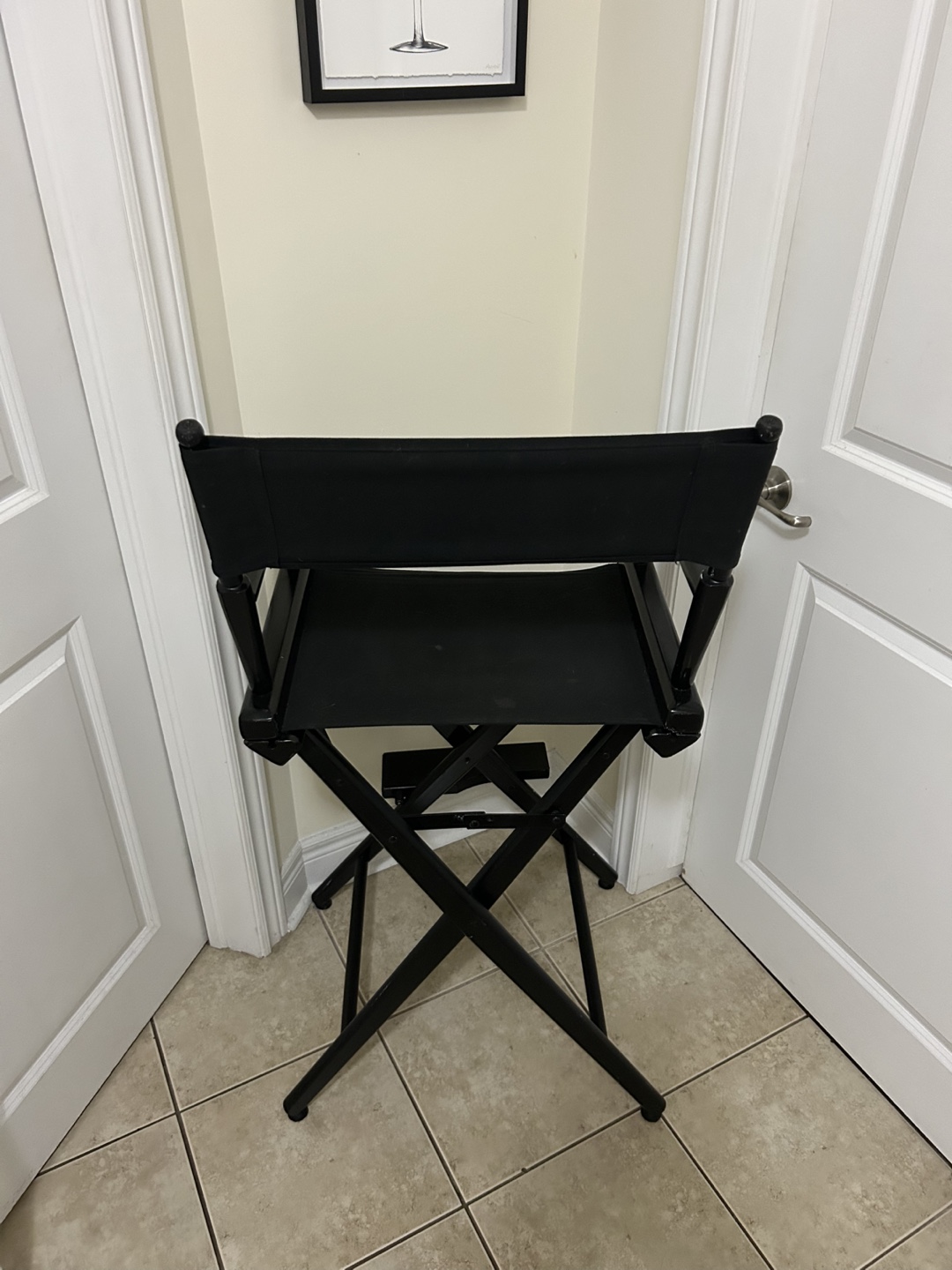 Black Director's/Make Up Chair - photo 4