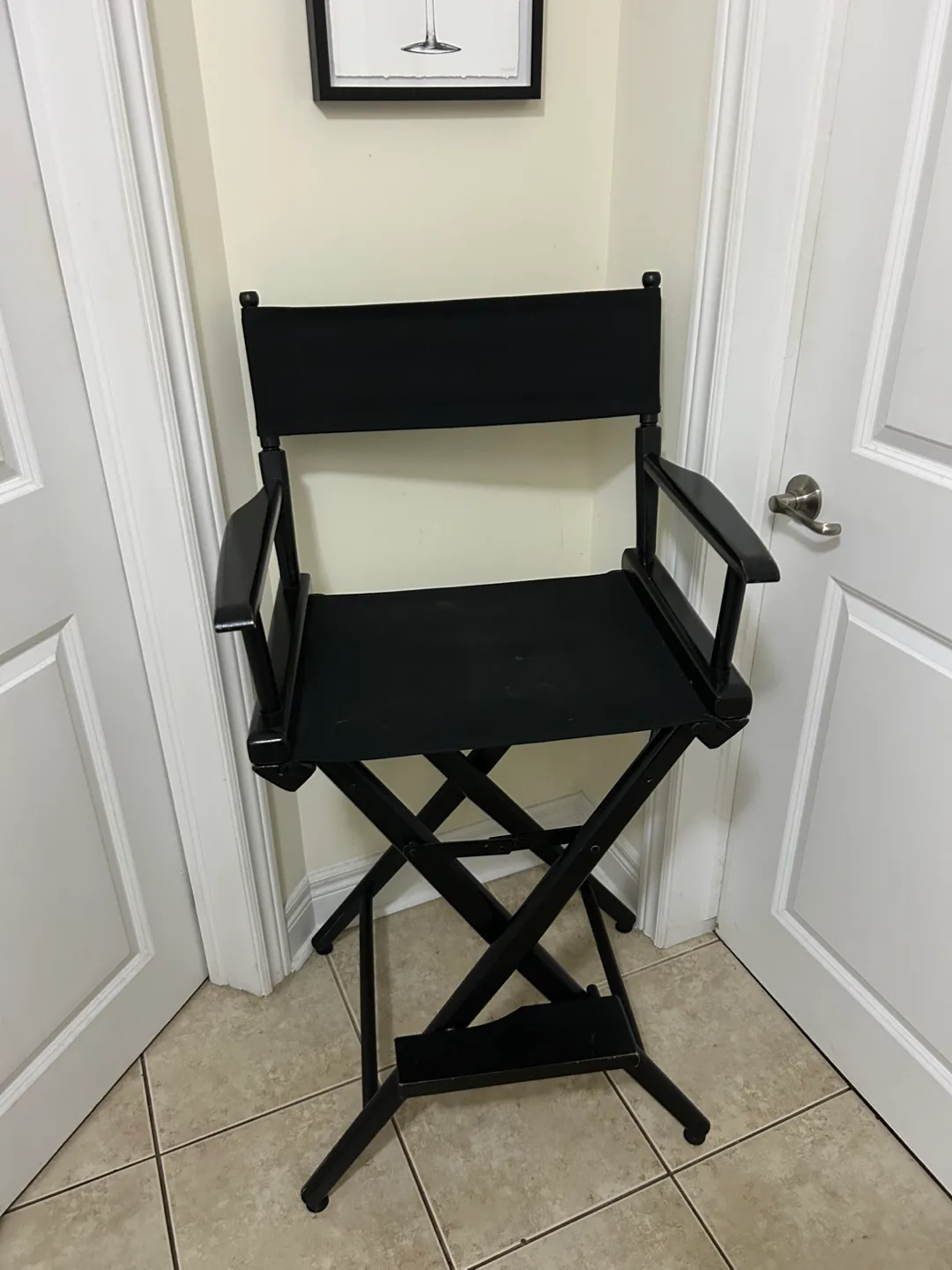 Black Director's/Make Up Chair thumbnail