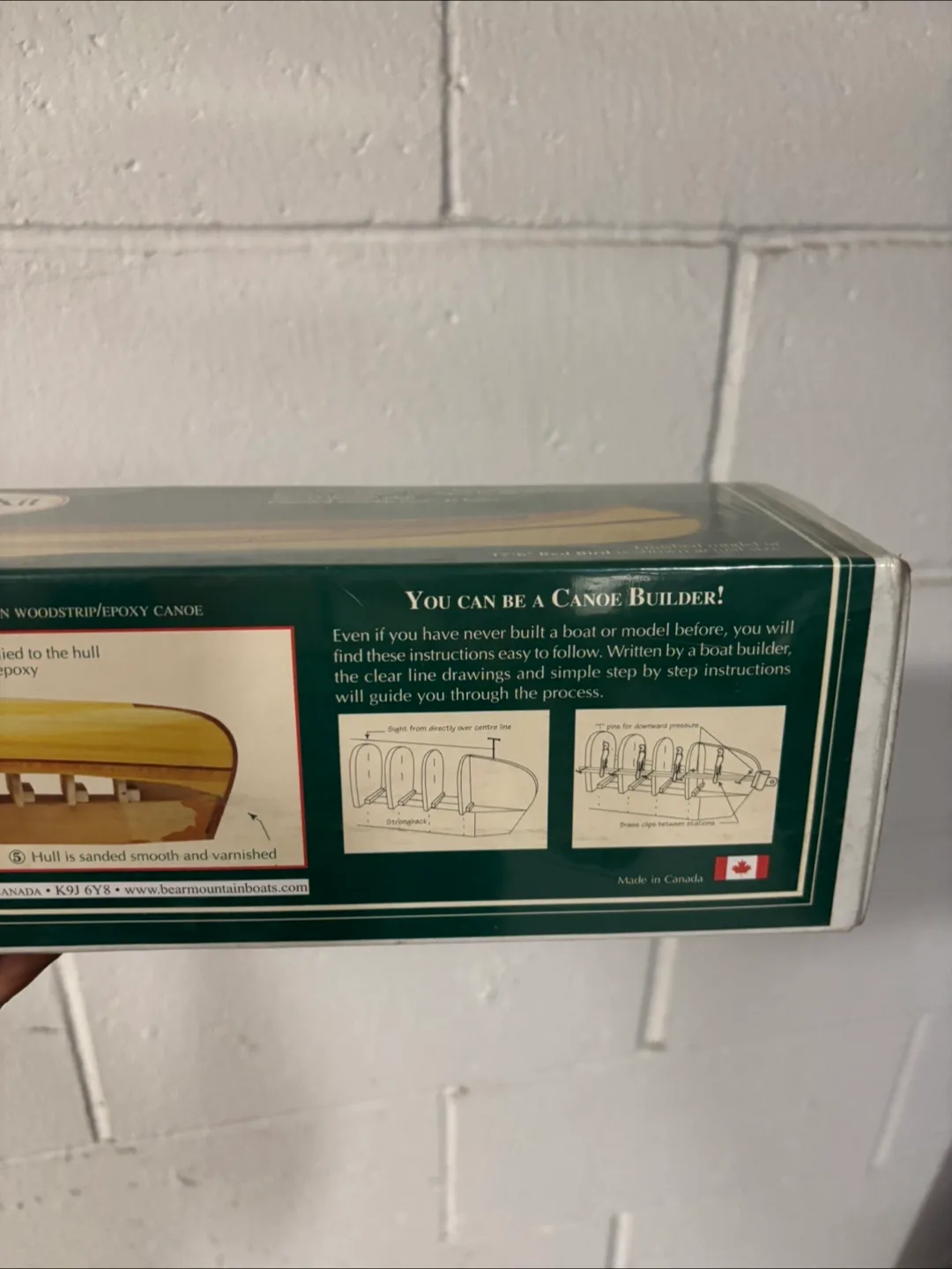 Bear Mountain Canoe Wooden Model Kit image indicator(6)