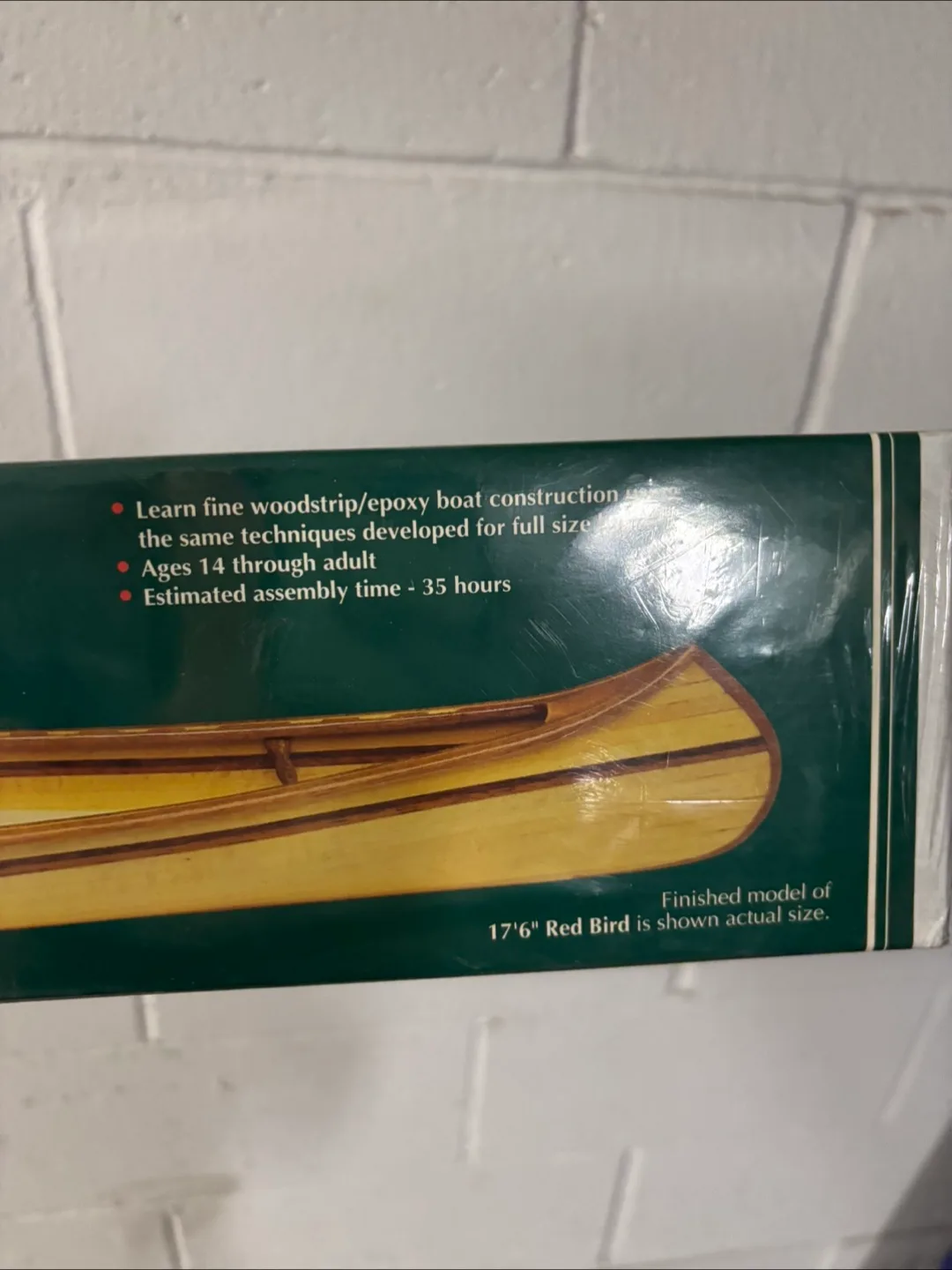 Bear Mountain Canoe Wooden Model Kit image indicator(3)