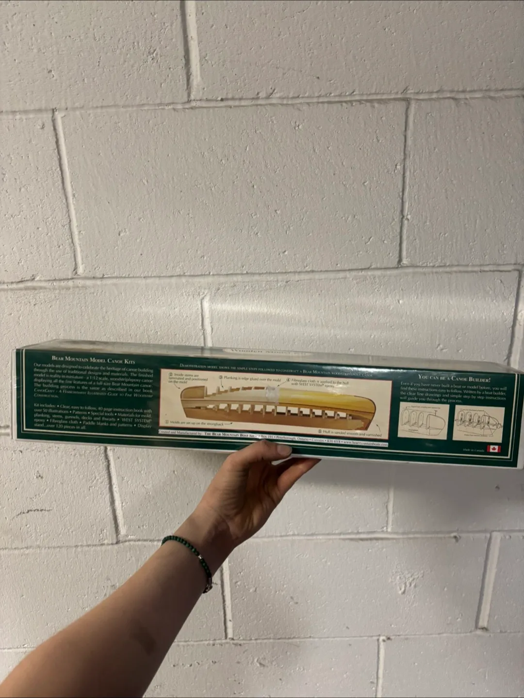 Bear Mountain Canoe Wooden Model Kit image indicator(5)