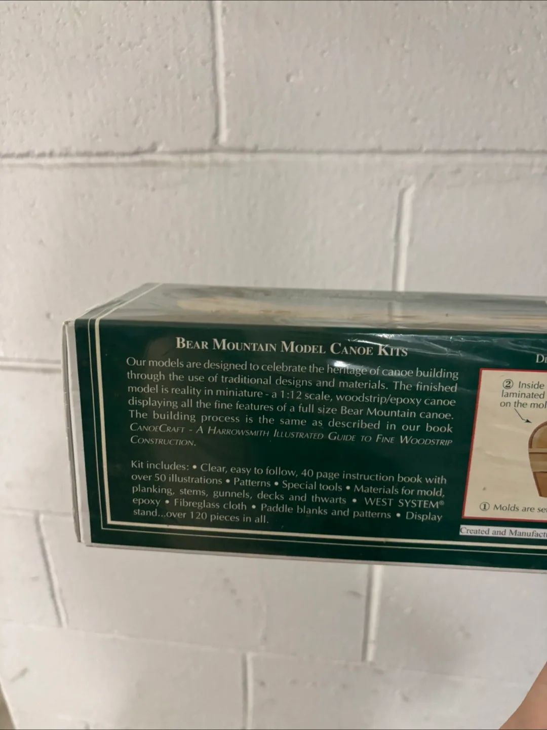 Bear Mountain Canoe Wooden Model Kit image indicator(7)