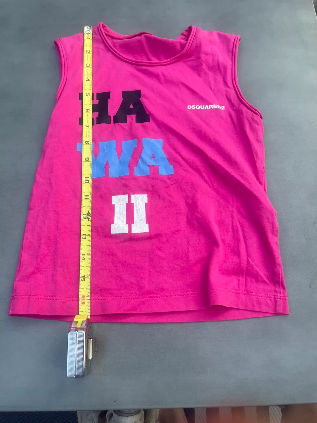 Dsquared2 Pink Tank Top thumbnail