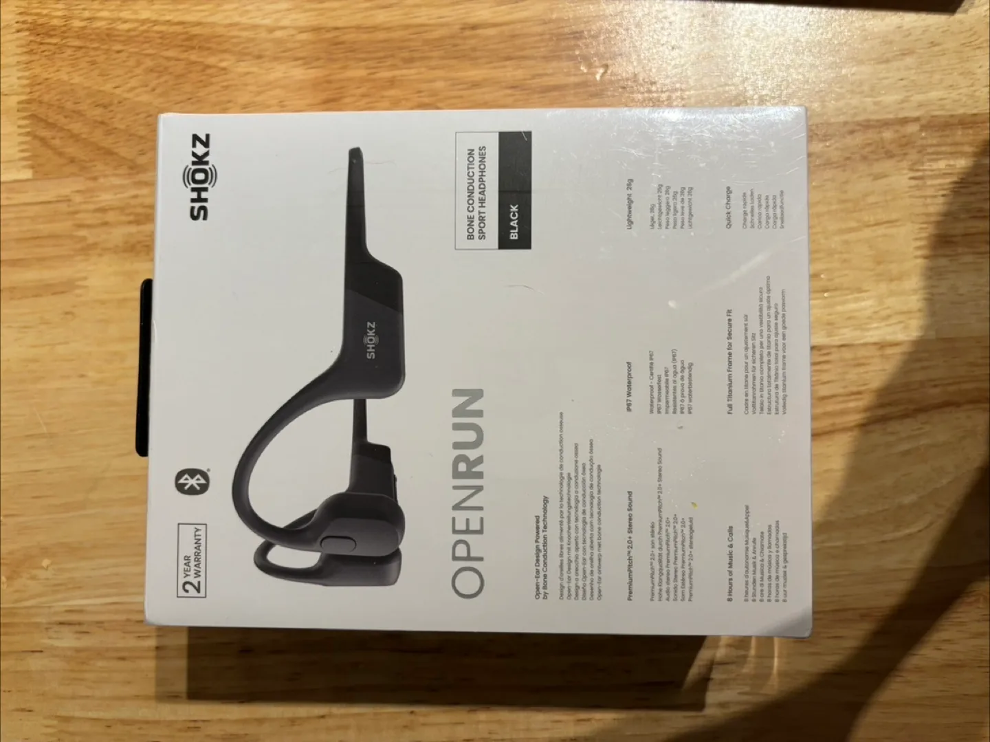 SHOKZ OpenRun Bone Conduction Sport Headphones image indicator(2)